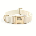 Personalised Velvet Dog Collar