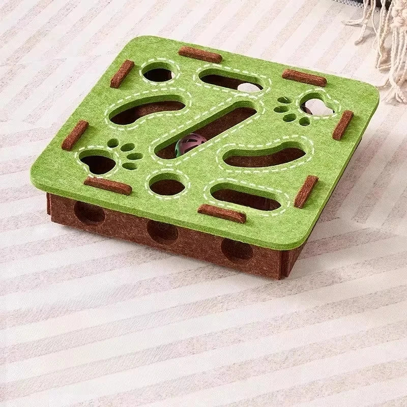Cat Puzzle Feeder & Treat Maze