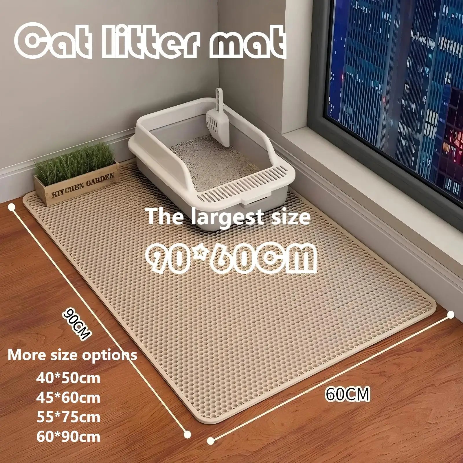 Anti-Splash Cat Litter Mat