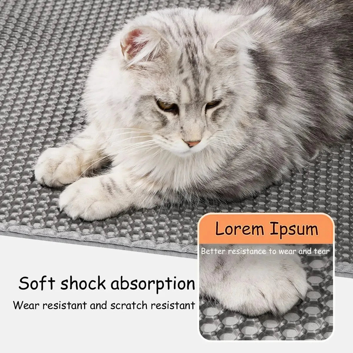 Anti-Splash Cat Litter Mat