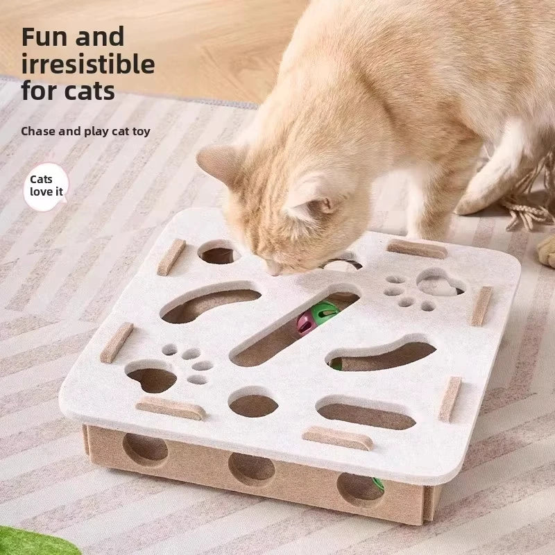 Cat Puzzle Feeder & Treat Maze